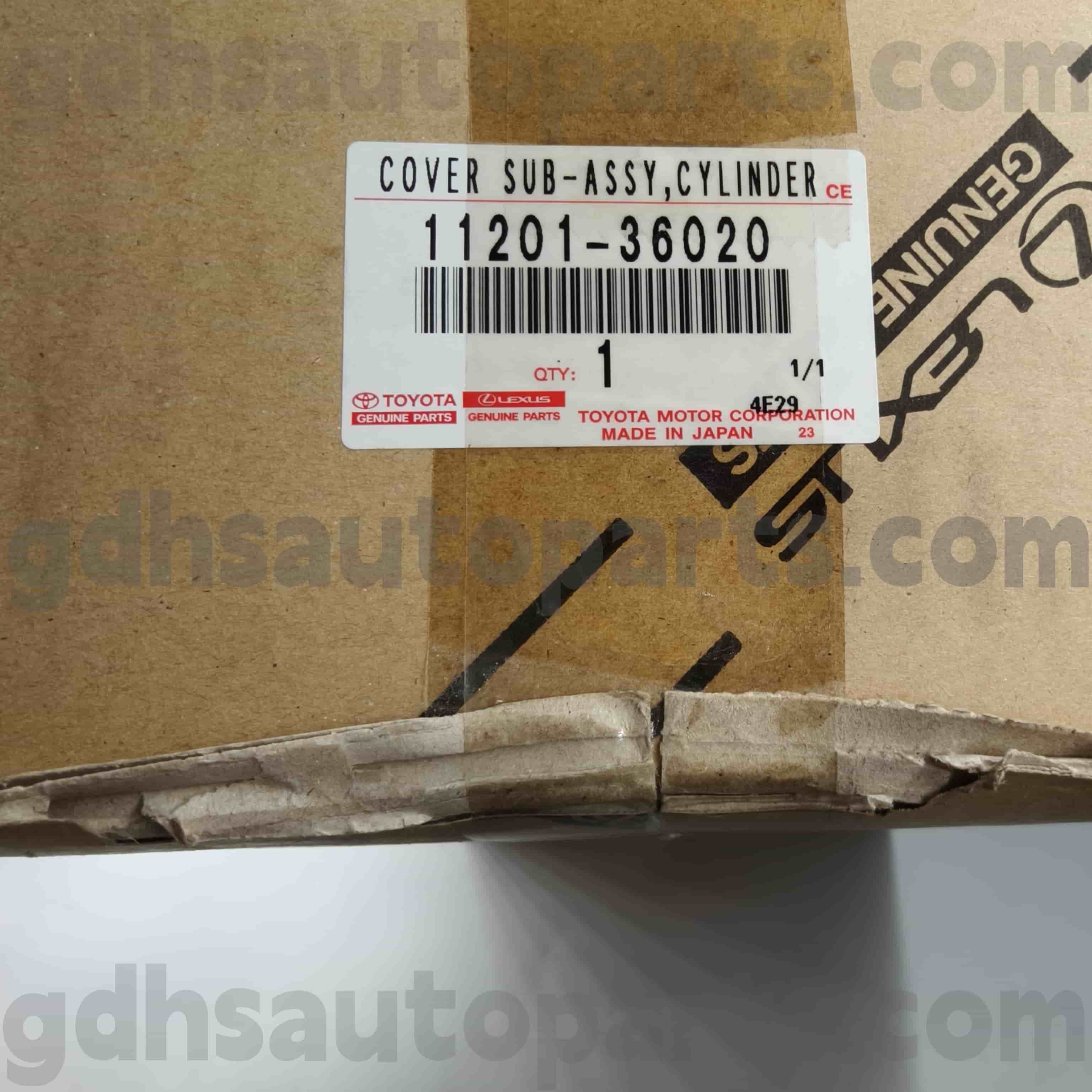 11201-36020 ہیریئر/ہائبرڈ ، RAV4 ، لیکسس ES350/300H چیسس نمبر AAH30 کے لئے ٹویوٹا حقیقی حصے والو کور