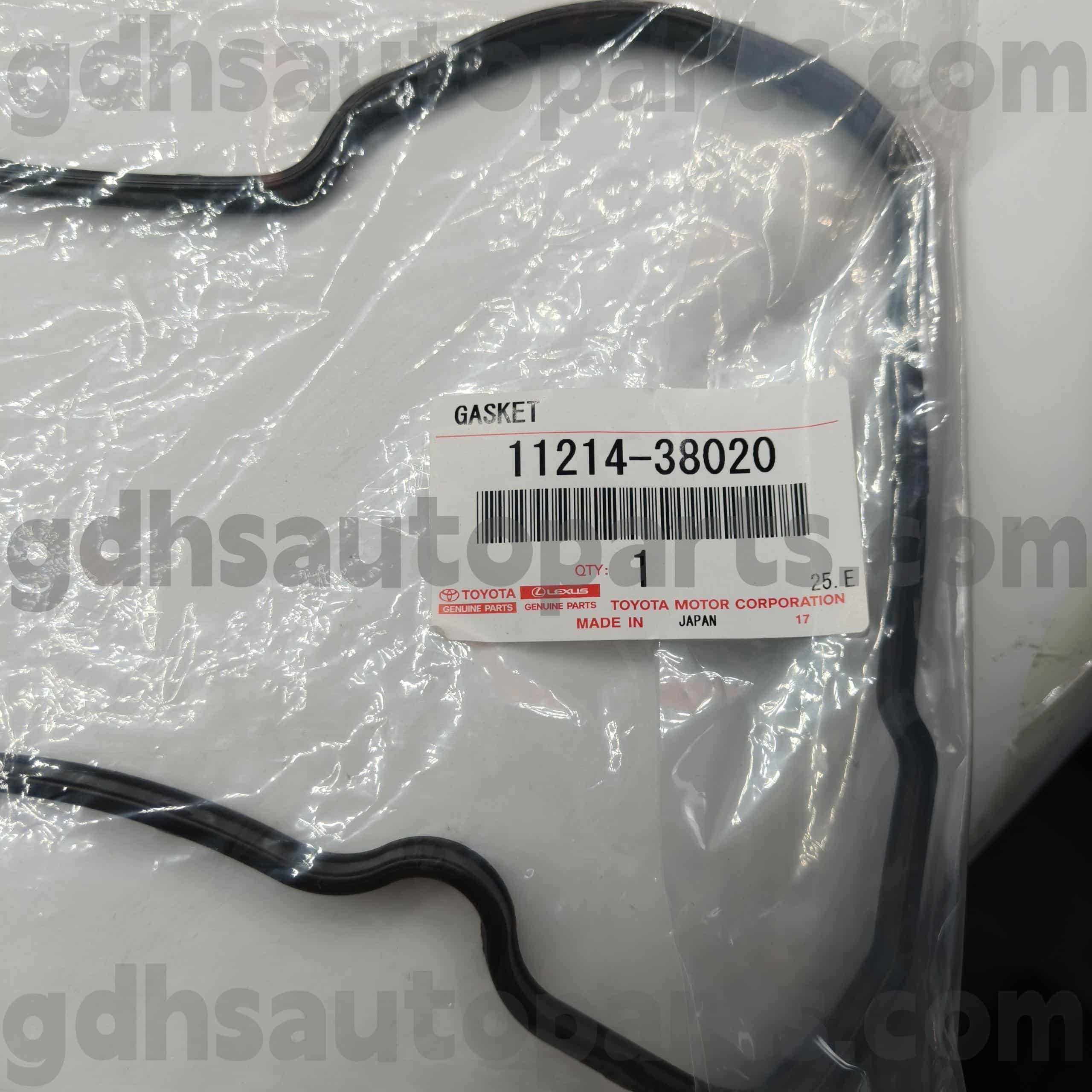 11214-38020 ٹویوٹا حقیقی حصے بائیں والو کور گاسکیٹ لیکسس GS30/35/43/460 چیسیس نمبر 1 یو آر ایف/یو ایس ایف 4#/ایل کے لئے