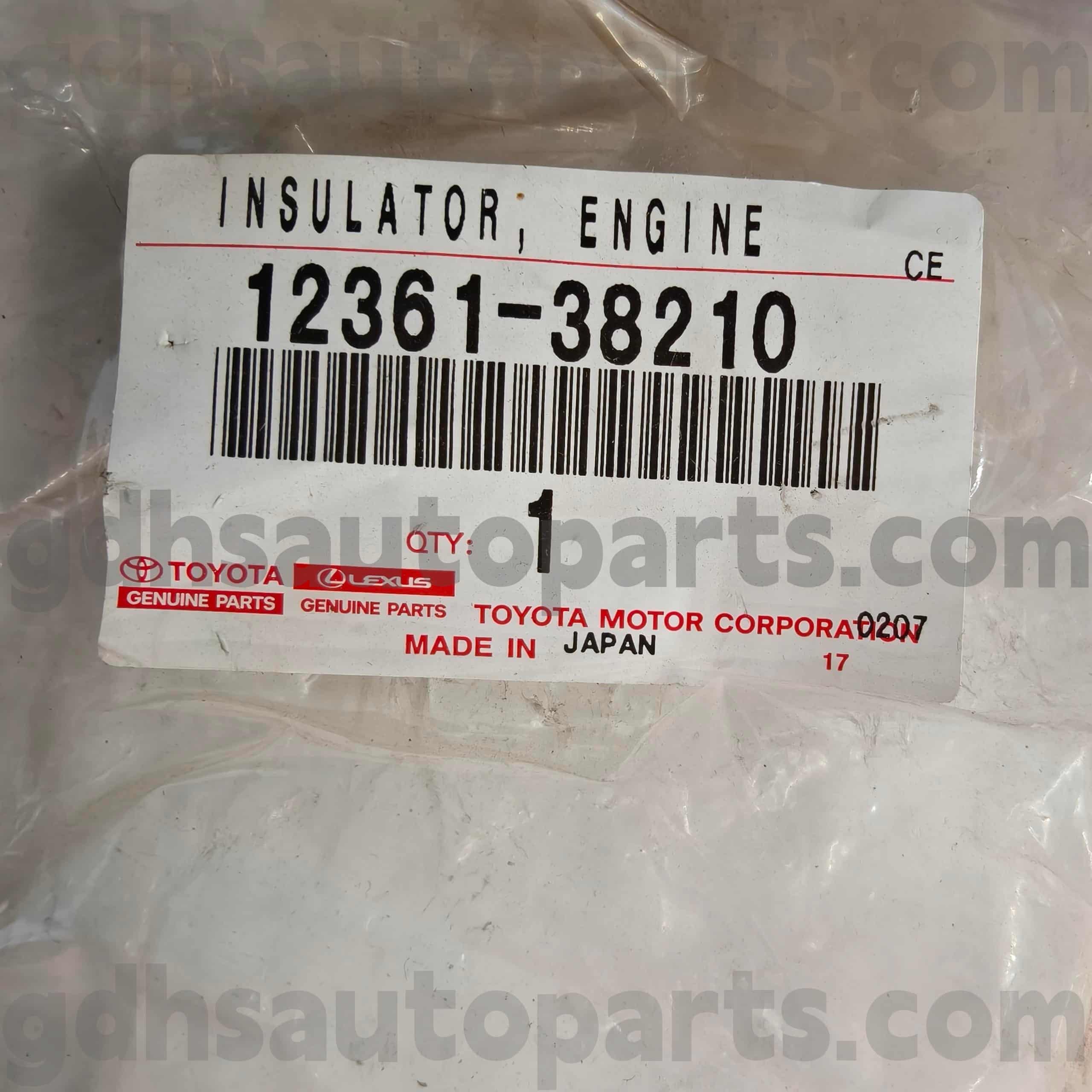 12361-38210 لیکسس LS460/460L چیسیس نمبر 1URFSE USF45 46 کے لئے ٹویوٹا حقیقی پرزے فرنٹ انجن ماؤنٹ