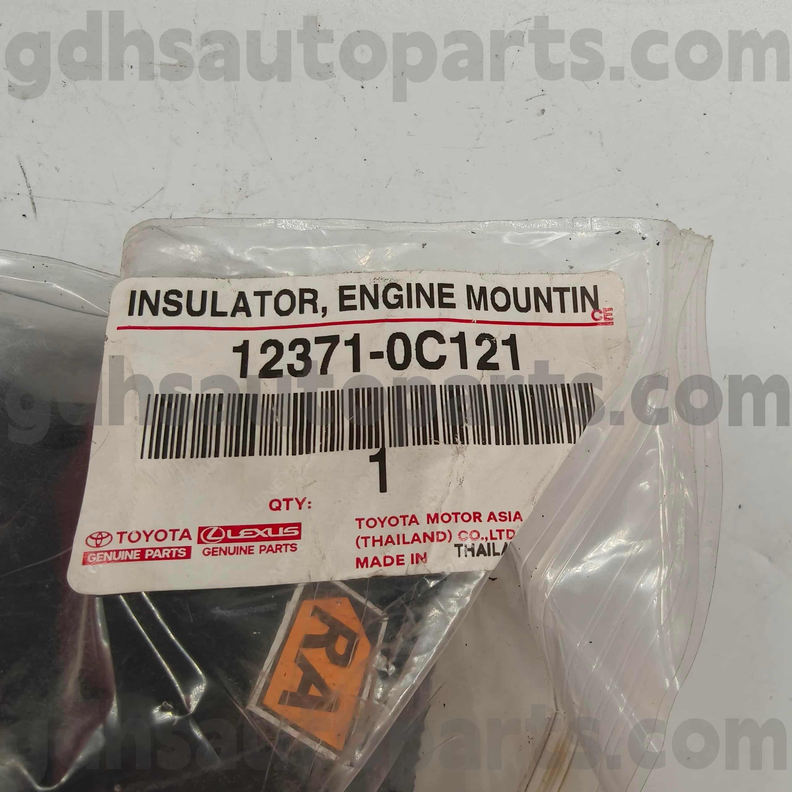 12371-0C121 ٹویوٹا حقیقی حصے چیسس نمبر 2 ٹریفی..ٹگن 26..4 ایف سی کے لئے شفٹ لنکج