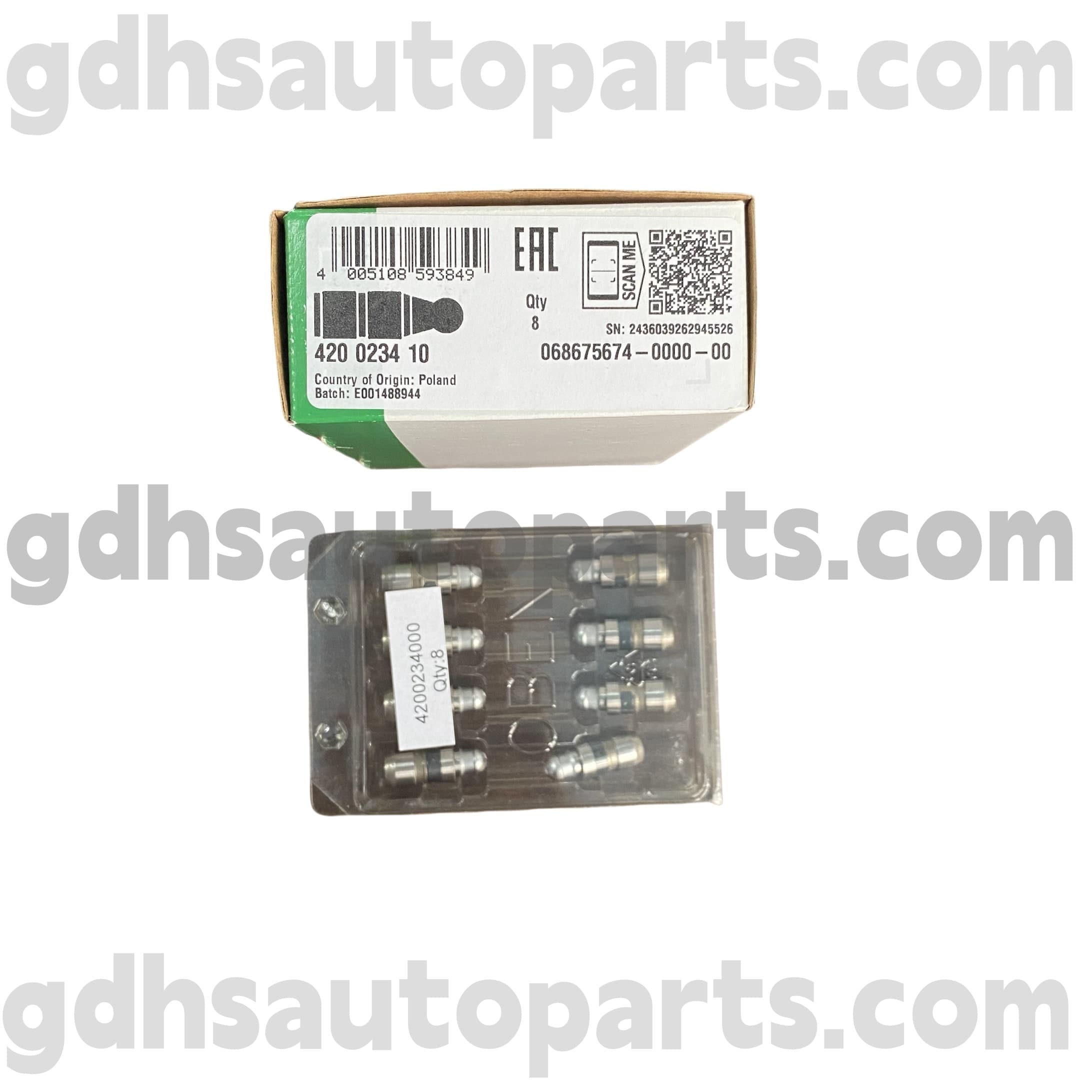 4200234100 شیفلر انا والو لفٹر برائے رینج روور ایوکو ، لینڈ روور ڈسکوری اسپورٹ OE نمبر. LR004168