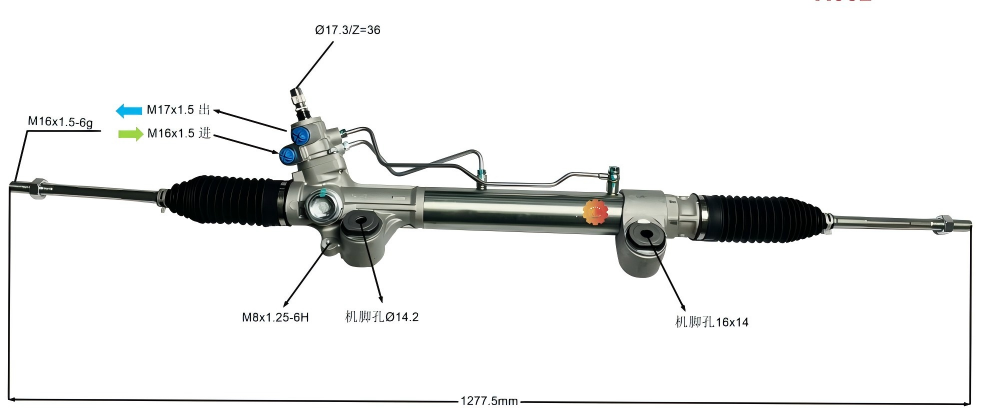 44200-0K721 آٹوموٹو اسٹیئرنگ گیئر