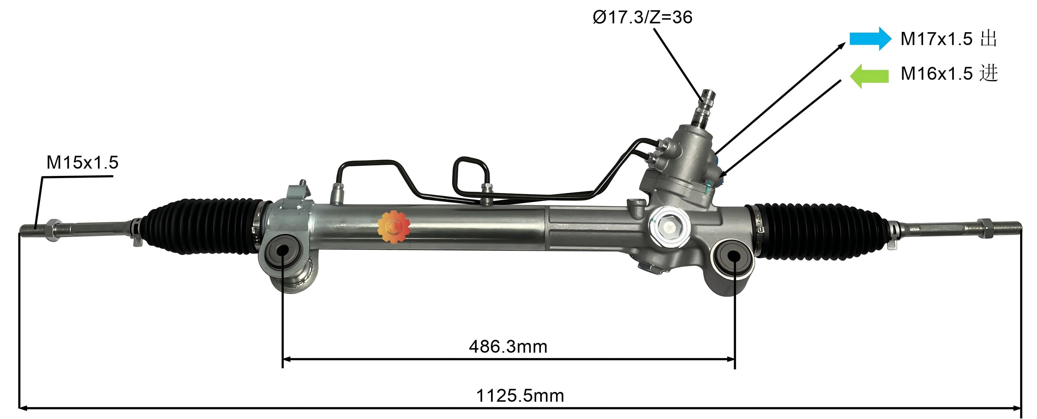 44200-33380 آٹوموٹو اسٹیئرنگ گیئر