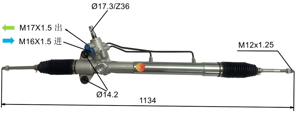 44200-BZ010 آٹوموٹو اسٹیئرنگ گیئر