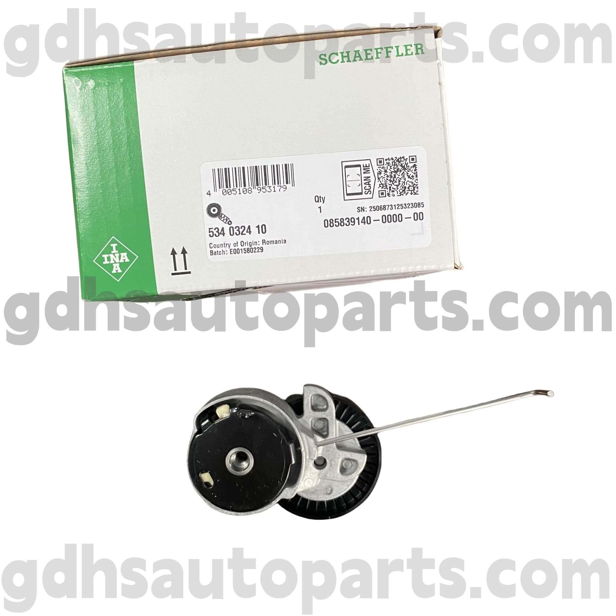 5340324100 شیفلر INA ڈرائیو بیلٹ ٹینشنر برائے لینڈ روور فری لینڈر 2 OE نمبر. LR004667